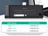 7200mAh A1321 Battery for Apple MacBook Pro 15 inch A1286 EMC 2324 EMC 2325
