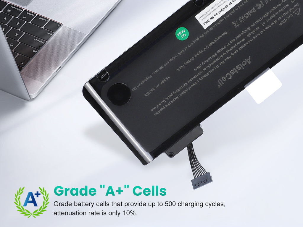 65.7Wh A1322 Battery for Apple MacBook Pro 13 Inch A1278 EMC 2326* EMC 2555*