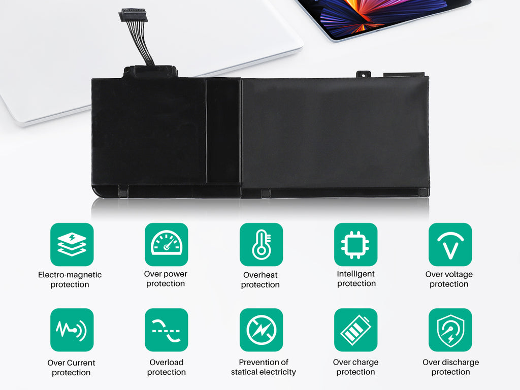 65.7Wh A1322 Battery for Apple MacBook Pro 13 Inch A1278 EMC 2326* EMC 2555*