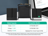 49.2Wh A1819 Battery for Apple MacBook Pro 13 Inch Touch A1706 11.41V 6 Cells