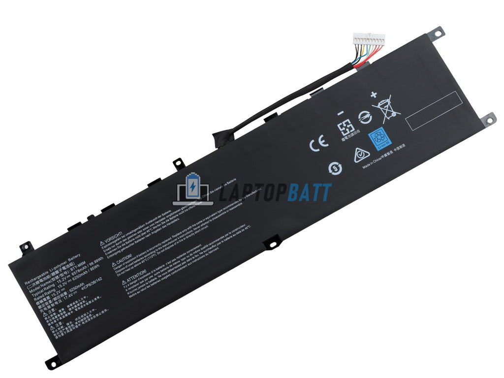 99.99Wh battery for MSI BTY-M6M GE66 GS66 GS76  GE76