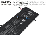 52Wh Battery for Toshiba PA5136U-1BRS 14.8V 4 Cells
