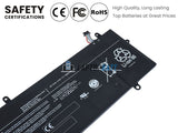 52Wh Battery for Toshiba PA5136U-1BRS 14.8V 4 Cells