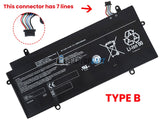 52Wh Battery for Toshiba PA5136U-1BRS 14.8V 4 Cells