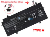 52Wh Battery for Toshiba PA5136U-1BRS 14.8V 4 Cells