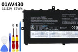 11.52V 57Wh Lenovo 01AV430 battery