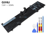 7.6V 32Wh Laptop_Dell 0JV6J battery