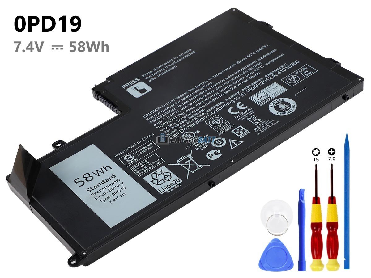 43Wh TRHFF Battery For Dell Inspiron 15-5547 5545