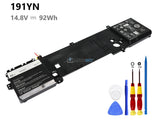 14.8V 92Wh Dell ALIENWARE 15 R2 battery