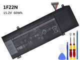 15.2V 60Wh Dell 1F22N battery