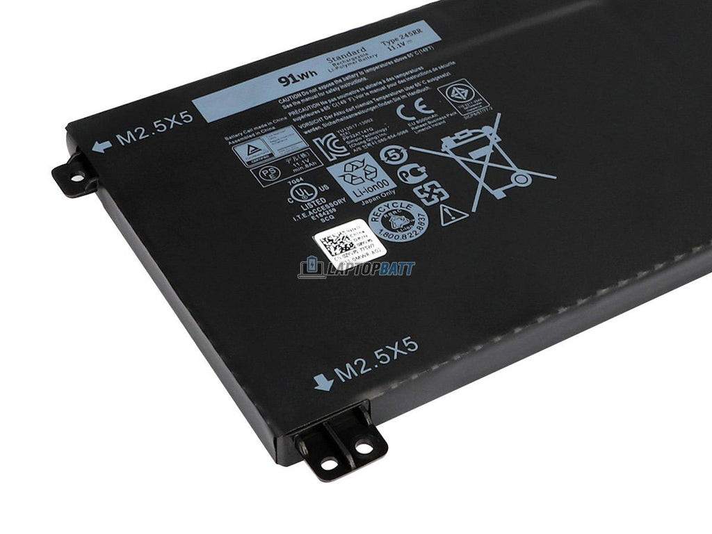 91Wh Dell Precision M3800 battery