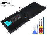 14.8V 69Wh Laptop_Dell 4DV4C battery