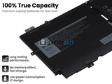 7.6V 51Wh Laptop_Dell 52TWH battery