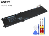 6 Cells 97Wh Dell XPS 15 9560 battery