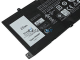 7.4V 28Wh Laptop_Dell 7WMM7 battery