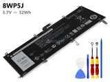3.7V 32Wh Dell 8WP5J battery