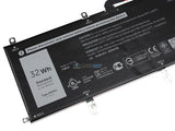 3.7V 32Wh Laptop_Dell 8WP5J battery
