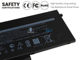 11.4V 51Wh Laptop_Dell 3DDDG battery