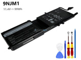 11.4V 99Wh Laptop_Dell 9NJM1 battery