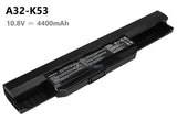 6 Cells 4400mAh Asus A32-K53 battery