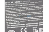 3.7V 6800mAh Acer AP13G3N battery