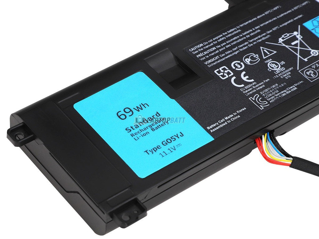 11.1V 69Wh Dell Alienware M14X R3 battery