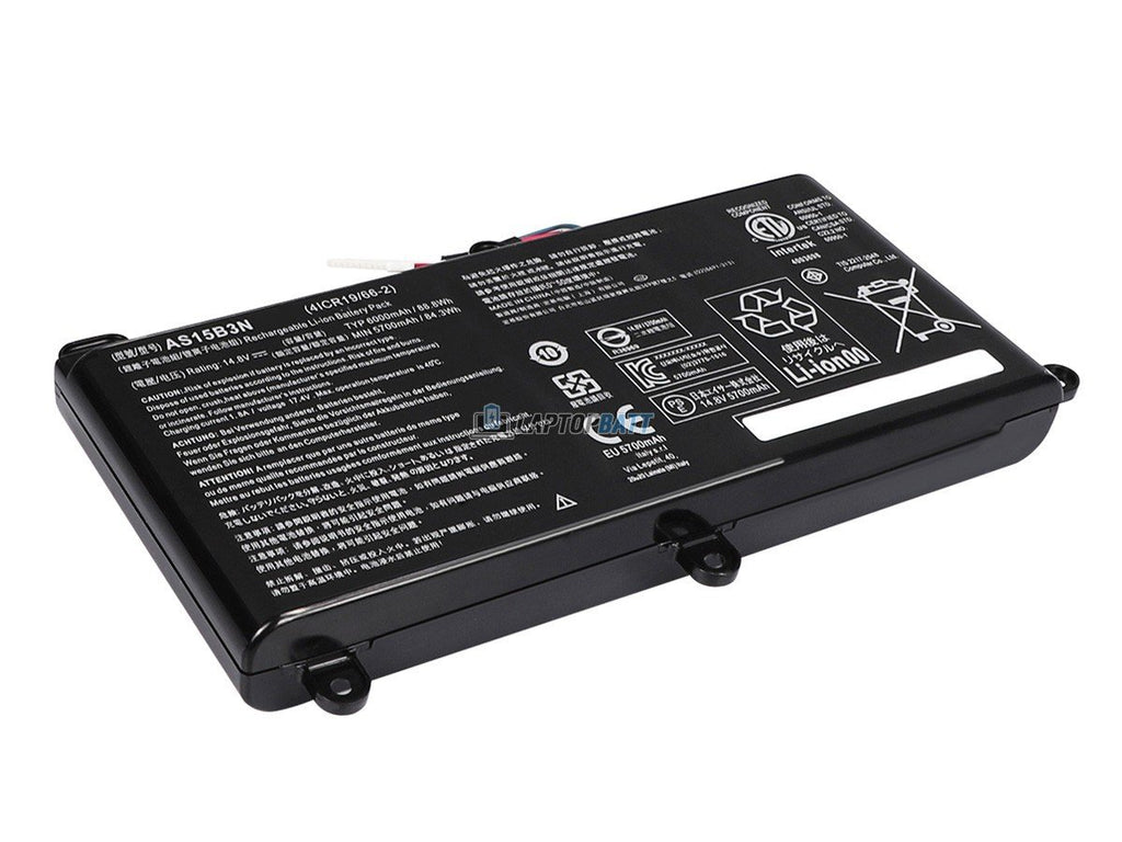 14.8V 5700mAh Acer AS15B3N battery