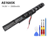 14.8V 2800mAh Acer AS16A5K battery