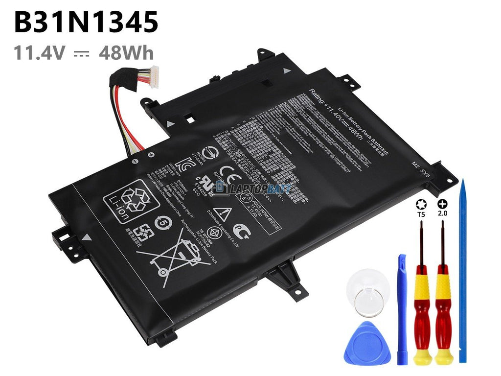 11.4V 48Wh Asus B31N1345 battery