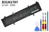 11.52V 42Wh Asus B31N1707 battery
