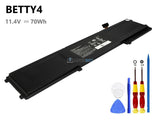 11.4V 70Wh Razer RZ09-0165 battery