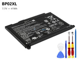 7.7V 41Wh HP BP02XL battery