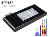 11.1V 83.25Wh MSI BTY-L77 battery