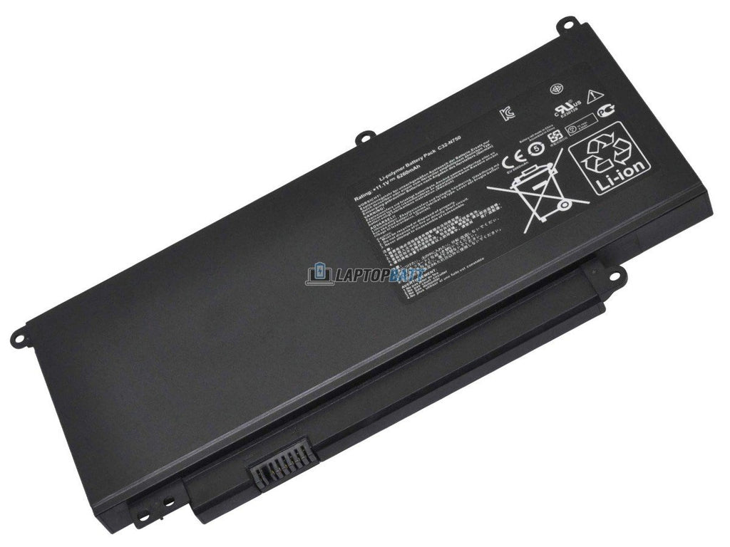 11.1V 69Wh Asus C32-N750 battery