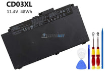 11.4V 48Wh HP CD03XL battery