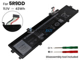11.1V 43Wh Laptop_Dell Chromebook3120 battery