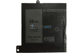 7.4V 28Wh Dell 1MCXM battery