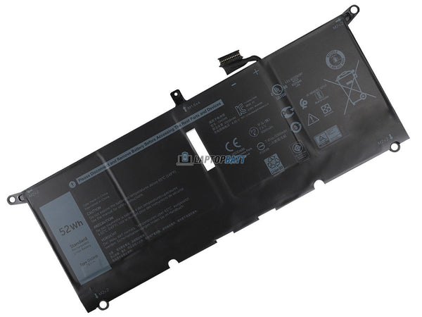 52Wh Dell DXGH8 Battery | Free Case Open Pry Tools | LaptopBatt