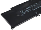 7.6V 60Wh Laptop_Dell F3YGT battery