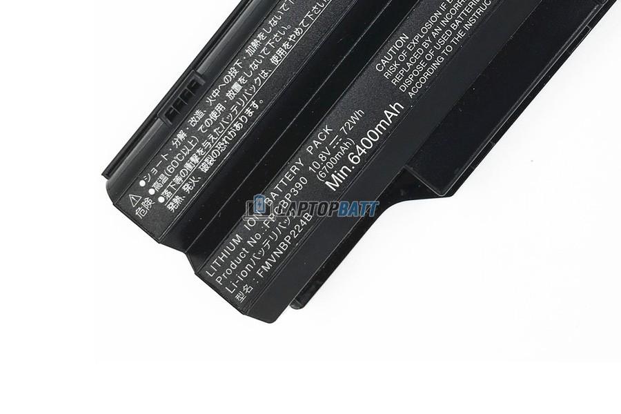 10.8V 72Wh Fujitsu FPCBP390 battery
