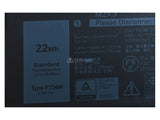 7.6V 22Wh Dell FTD6M battery