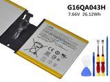 7.66V 26.12Wh Microsoft G16QA043H battery