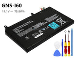 11.1V 75.81Wh Gigabyte GNS-I60 battery