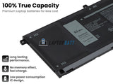 15V 53Wh Laptop_Dell H5CKD battery