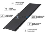 15V 53Wh Laptop_Dell H5CKD battery