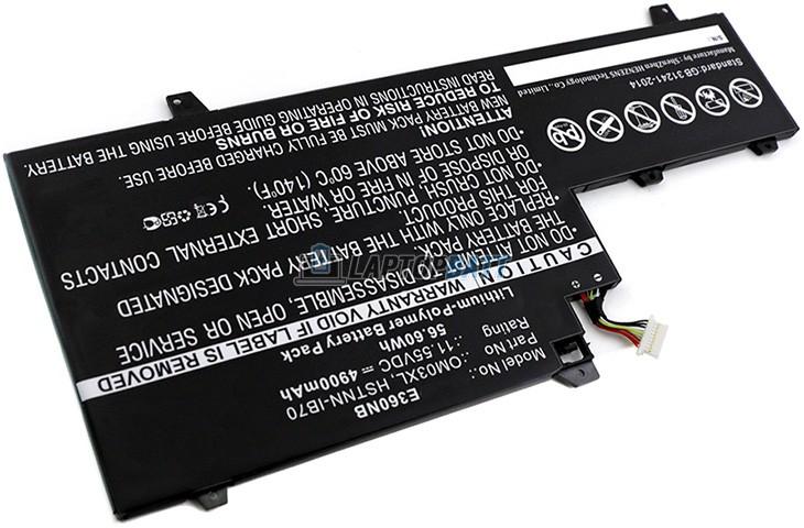 11.55V 57Wh HP OM03XL battery