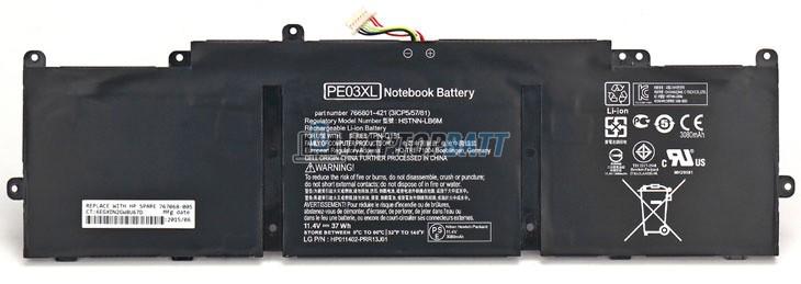 10.8V 36Wh HP PE03XL battery