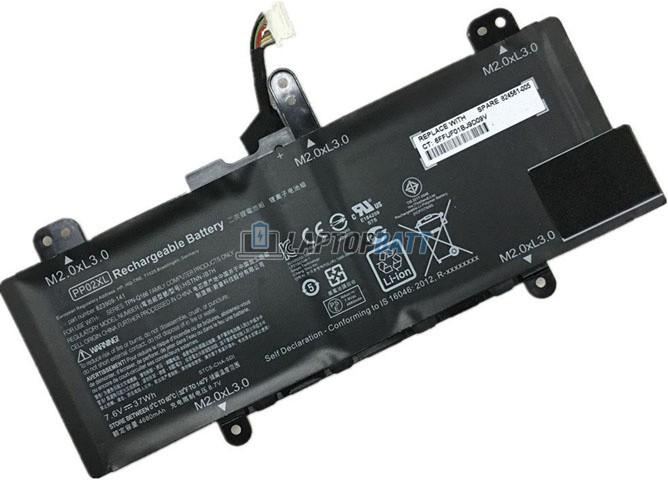 7.6V 37Wh HP PP02XL battery