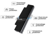 11.1V 4400mAh Laptop_Dell Inspiron1012 battery