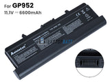 11.1V 6600mAh Laptop_Dell Inspiron1525 battery